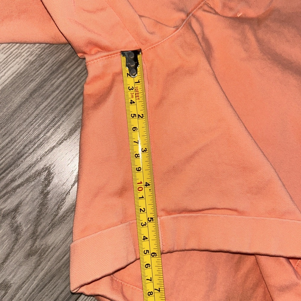 Lauren Ralph Lauren Women's Chino Shorts Orange Size 8 Used - Picture 7 of 9